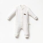 %100 Pamuklu Raporlu Patiksiz Çıtçıtlı Tulum