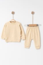 %100 Pamuklu Raporlu İkili Takım - Görsel 3