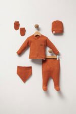 %100 Pamuklu Fitilli Hastane Çıkışı Seti - Görsel 23