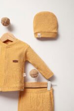 %100 Pamuklu Fitilli Hastane Çıkışı Seti - Görsel 9