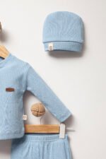 %100 Pamuklu Fitilli Hastane Çıkışı Seti - Görsel 28