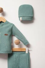 %100 Pamuklu Fitilli Hastane Çıkışı Seti - Görsel 12