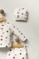 %100 Pamuklu Coconatlı Hastane Çıkışı Seti - Görsel 3