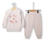 %100 Pamuklu Süzene Nakışlı Girly Mood İkili Takım